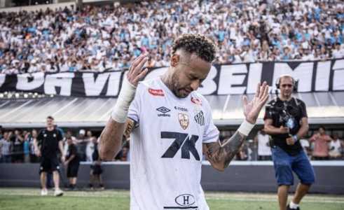 Neymar após Santos 3 x 0 Cruzeiro, pelo Brasileirão 2025