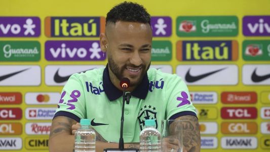 Neymar brincou sobre o nível da Liga Saudita e da Francesa