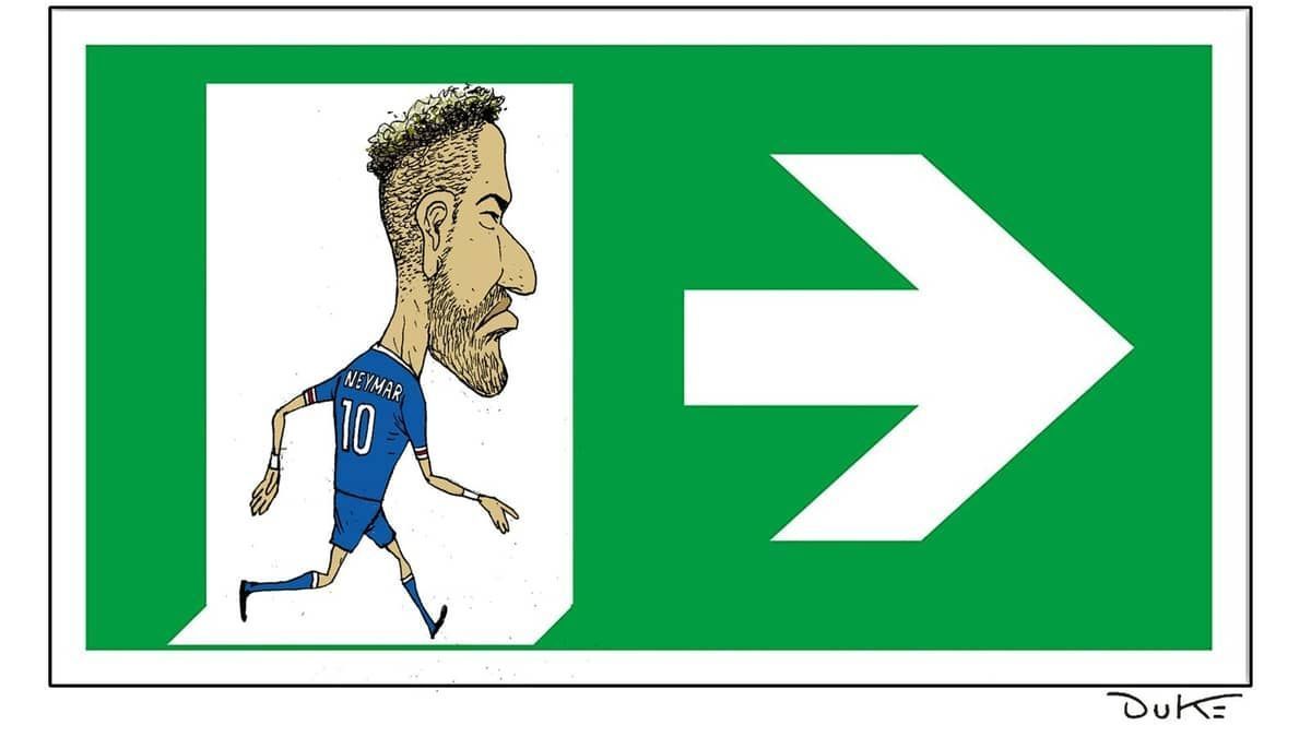 Charge do Duke: o futuro de Neymar no PSG