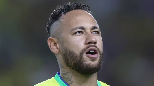 Neymar durante partida pela Seleção Brasileira