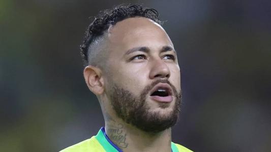 Neymar durante partida pela Seleção Brasileira