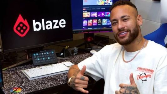 Neymar é patrocinado pela Blaze desde 2022