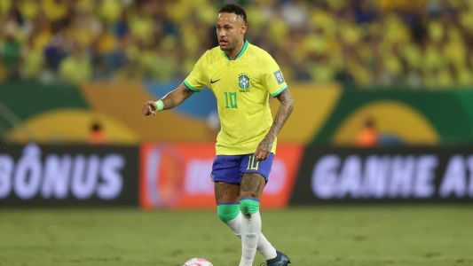Neymar em ação contra a Venezuela na Arena Pantanal, na quinta passada
