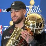 Neymar marca presença na final da NBA; veja vídeo  