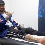 Neymar inicia nova etapa de reabilitação após cirurgia