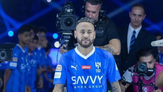 Neymar foi apresentado em grande estilo