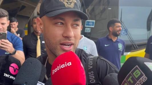 Neymar já está em Cuiabá para defender a Seleção Brasileira