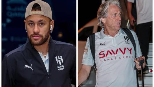 Neymar não ficou satisfeito com as cobranças de Jorge Jesus