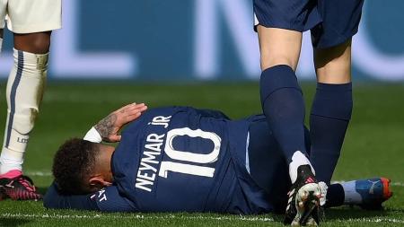Neymar se machucou em 19 de fevereiro, em jogo contra o Lille