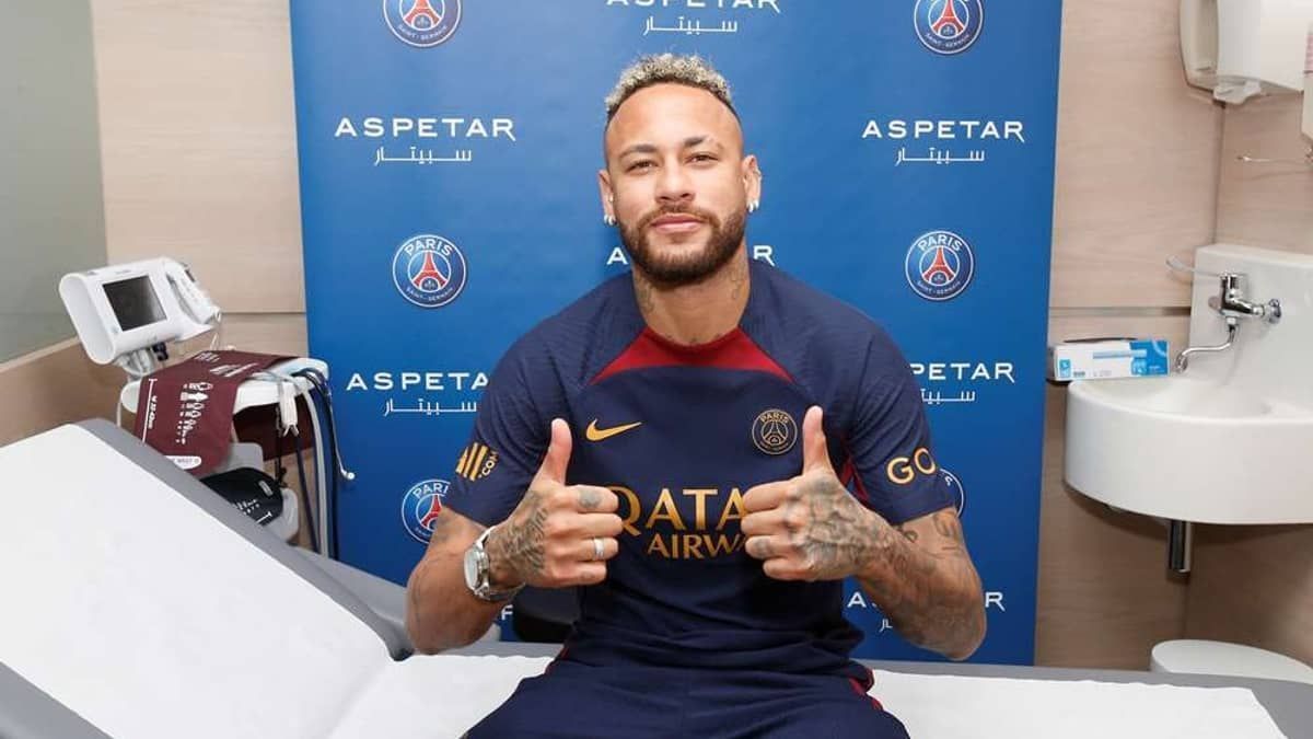 Neymar se reapresenta no PSG, e condição física preocupa o clube