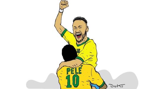 Neymar ultrapassou Pelé e se transformou no maior artilheiro da Seleção Brasileira