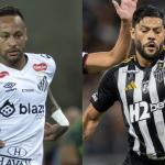 Em duelo Neymar x Hulk, Atlético e Santos brigam por primeira vitória no Brasileirão