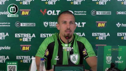 Nicolas foi apresentado nesta quarta-feira (4) pelo América