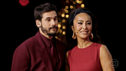 Nicolas Prattes e Sabrina Sato