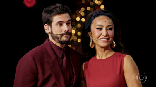 Nicolas Prattes e Sabrina Sato
