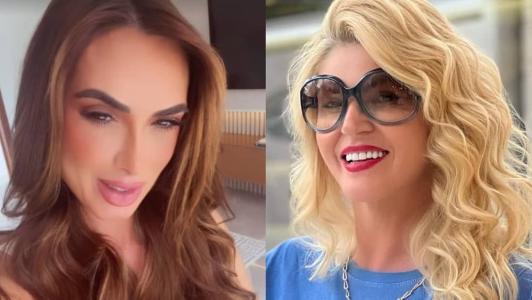 Nicole Bahls responde críticas de Val Marchiori nas redes sociais