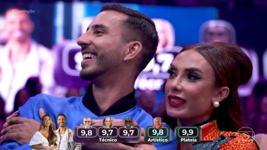 Nicole Bahls recebeu a maior nota da plateia