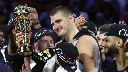 Nikola Joikic foi eleito o MVP das finais da NBA
