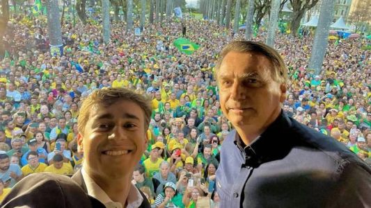 Nikolas Ferreira é um dos mais fieis aliados do ex-presidente Bolsonaro