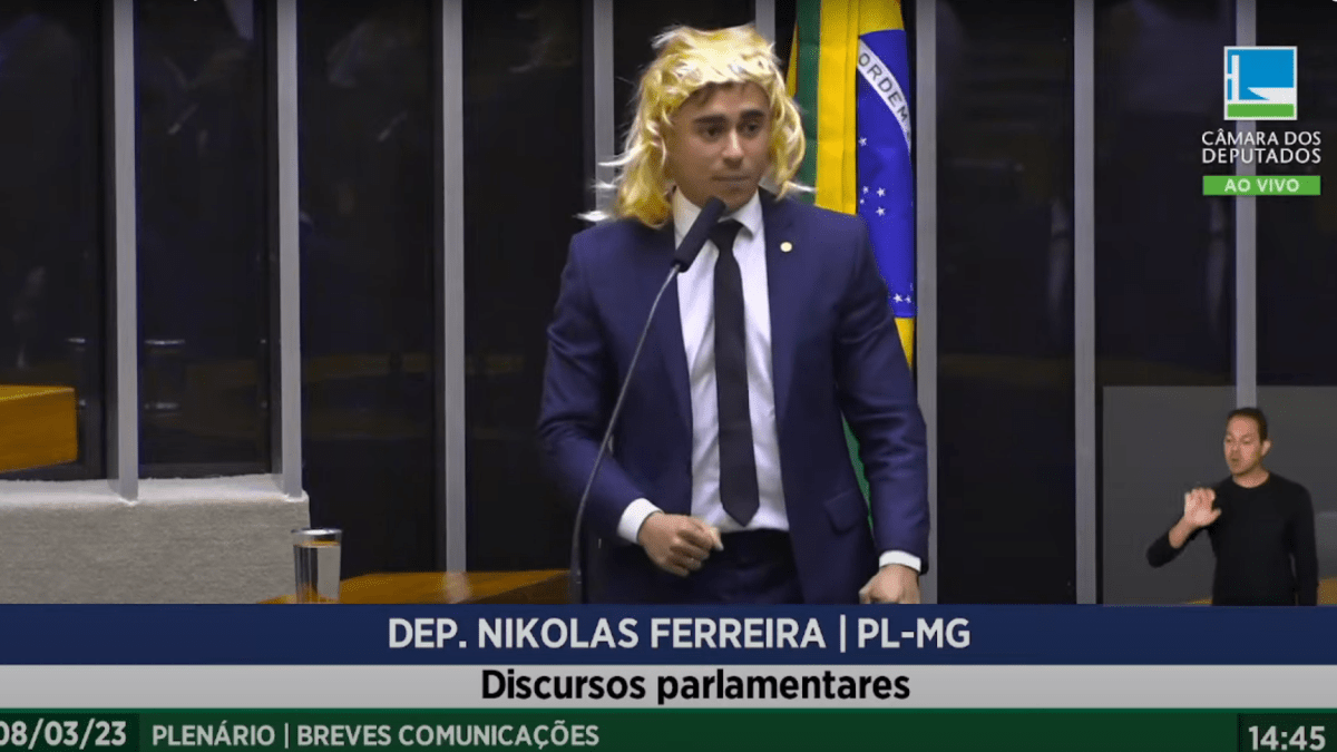 Justiça de Minas mantém condenação de Nikolas Ferreira por transfobia