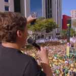 Vídeo: Nikolas faz ligação de vídeo com Bolsonaro durante manifestação em São Paulo