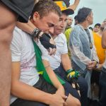 Nikolas sente as primeiras dores durante 'Caminhada pela liberdade'