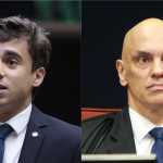 Nikolas Ferreira diz que oposição tem votos necessários para abrir processo de impeachment de Moraes
