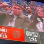 Nikolas Ferreira aparece em telão de jogo da NBA e manda recado a Trump