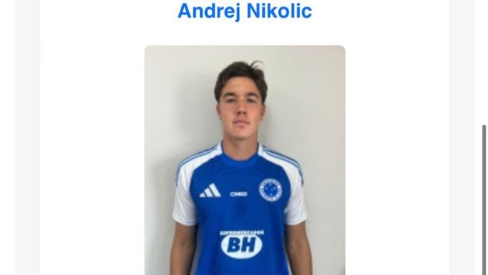 Andrej Nikolic registrado pelo Cruzeiro no BID da CBF