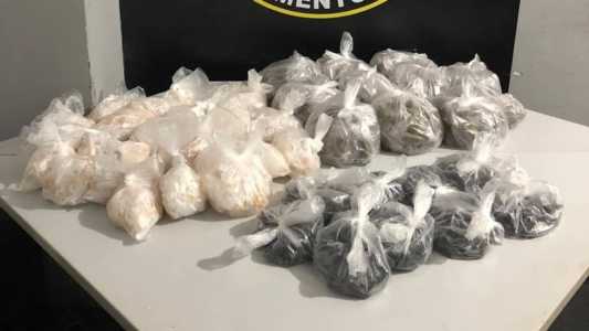 Os proprietários das drogas não foram encontrados