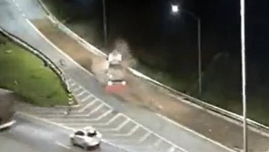 Ninguém se feriu na ocorrência