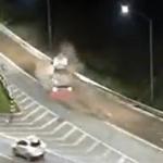 Vídeo: caminhão utiliza área de escape do Anel Rodoviário e evita acidente