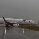 Aeroporto de Florianópolis cancela 66 voos após avião derrapar na pista nesta quarta (12)
