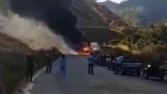 Ninguém se feriu no incidente