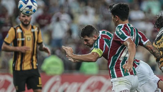 Nino marcou para o Fluminense