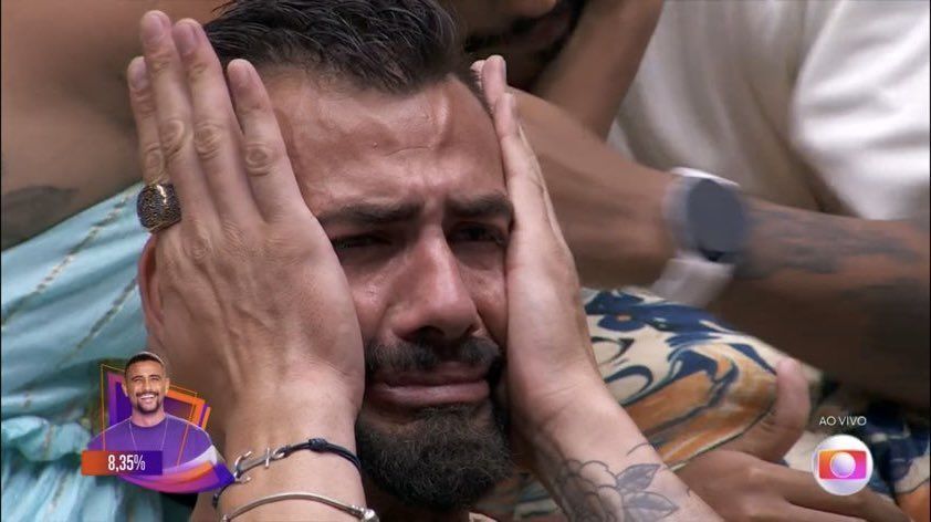 BBB 24: Nizam chora desesperadamente após saída de Pizane e viraliza
