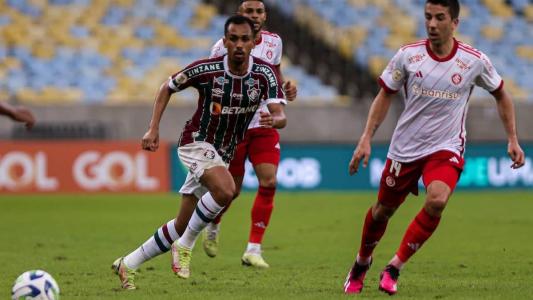 No Brasileiro deste ano, o Fluminense derrotou o Internacional por 2 a 0