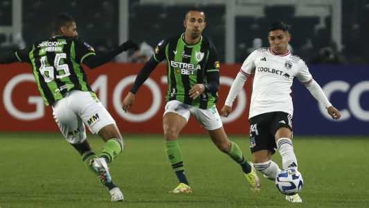No Chile, o Colo-Colo venceu o América por 2 a 1 pela Sul-Americana