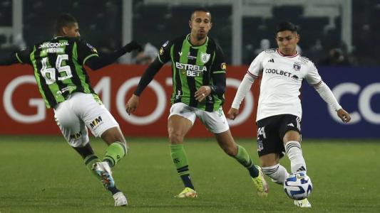 No Chile, o Colo-Colo venceu o América por 2 a 1 pela Sul-Americana