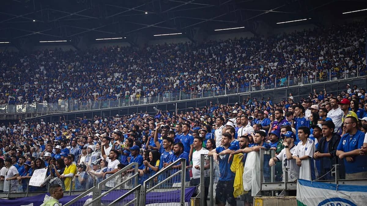Cruzeiro tem 3º melhor público do ano e registra lucro de quase R$ 1 milhão