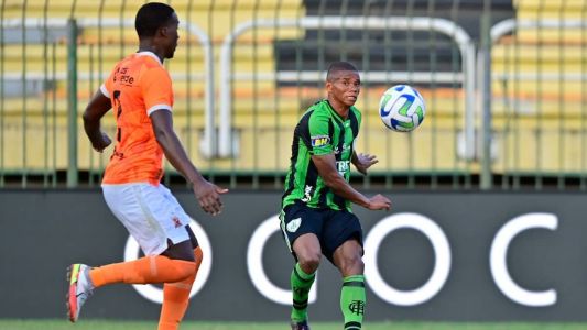 No jogo da ida, vitória do América por 2 a 1 no Rio de Janeiro