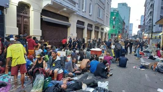 No mês passado, duas operações foram realizadas na Cracolândia, em São Paulo