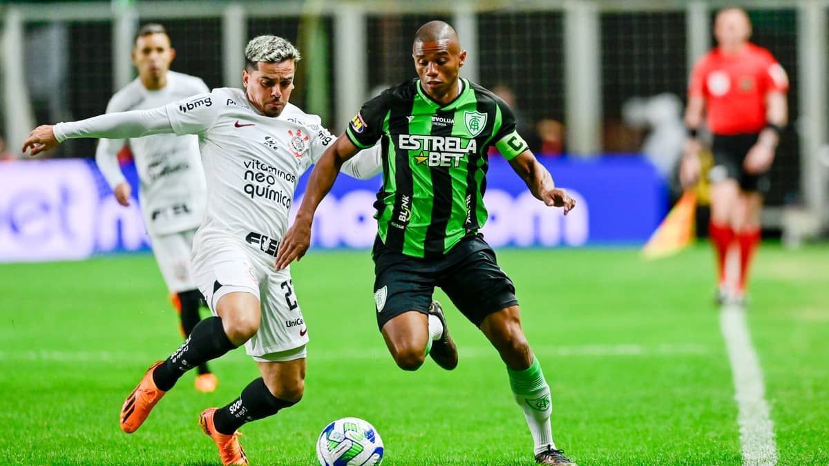 Pasinato brilha, América vence Corinthians e abre vantagem na Copa do Brasil