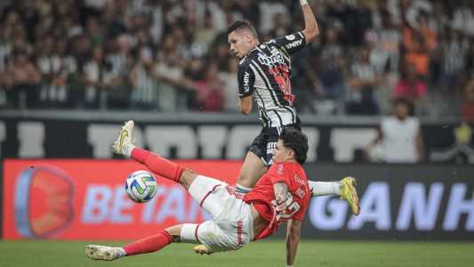 No primeiro turno, o Atlético derrotou o Internacional por 2 a 0, em BH