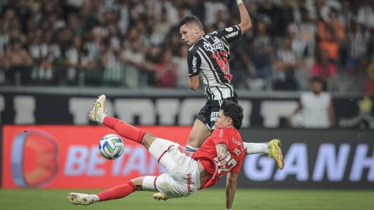 No primeiro turno, o Atlético derrotou o Internacional por 2 a 0, em BH