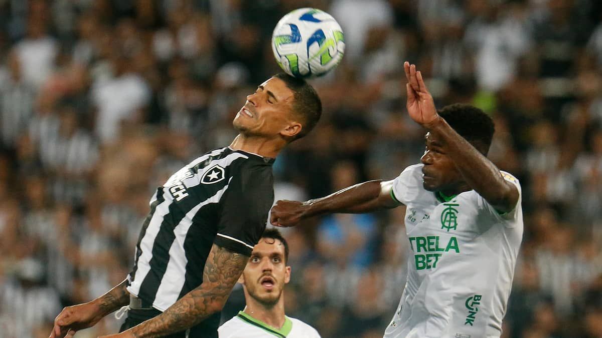 América e Botafogo fazem 'duelo dos opostos' em BH pelo Brasileirão