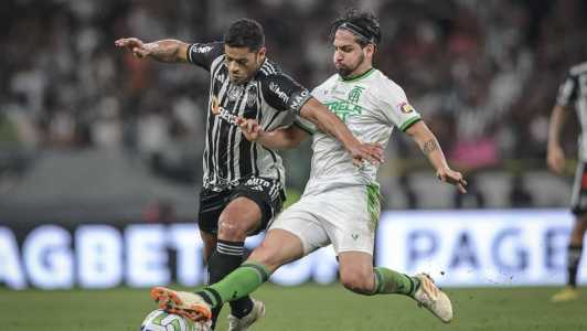 No primeiro turno, o clássico foi disputado no Mineirão e terminou empatado em 2 a 2