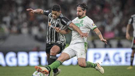 No primeiro turno, o clássico foi disputado no Mineirão e terminou empatado em 2 a 2