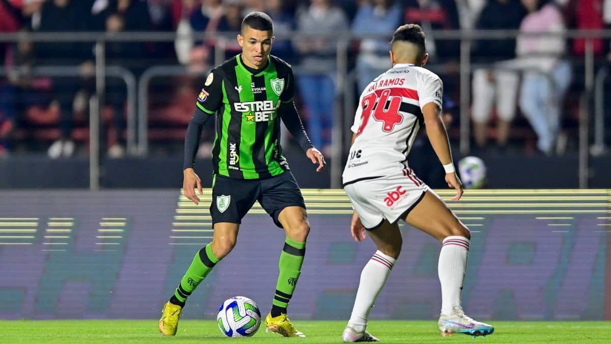 América x São Paulo: prováveis times para confronto pelo Brasileirão