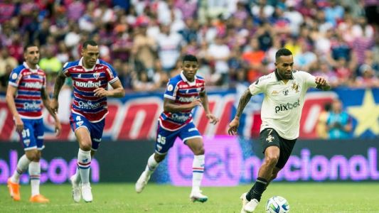 No primeiro turno, o Fortaleza venceu o Vasco por 2 a 0 pelo Brasileiro